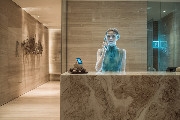 Chambre d'hôtel luxueuse